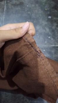 Product Review of Kulot Jeans Wanita Loose putih- celana jeans wanita kekinian from m**i 1