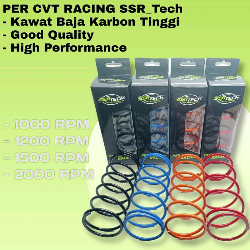 PER CVT RACING SSR TECH 1000 1200 1500 2000 RPM - Shop | Tokopedia