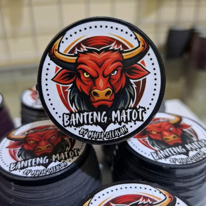 Gelasan BANTENG MATOT Klos JR FULL Original Mafia Gelasan Layangan 1