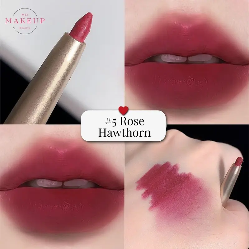 【NEW】Mei Makeup Lip Liner Waterproof & Long-lasting Lipstick 5
