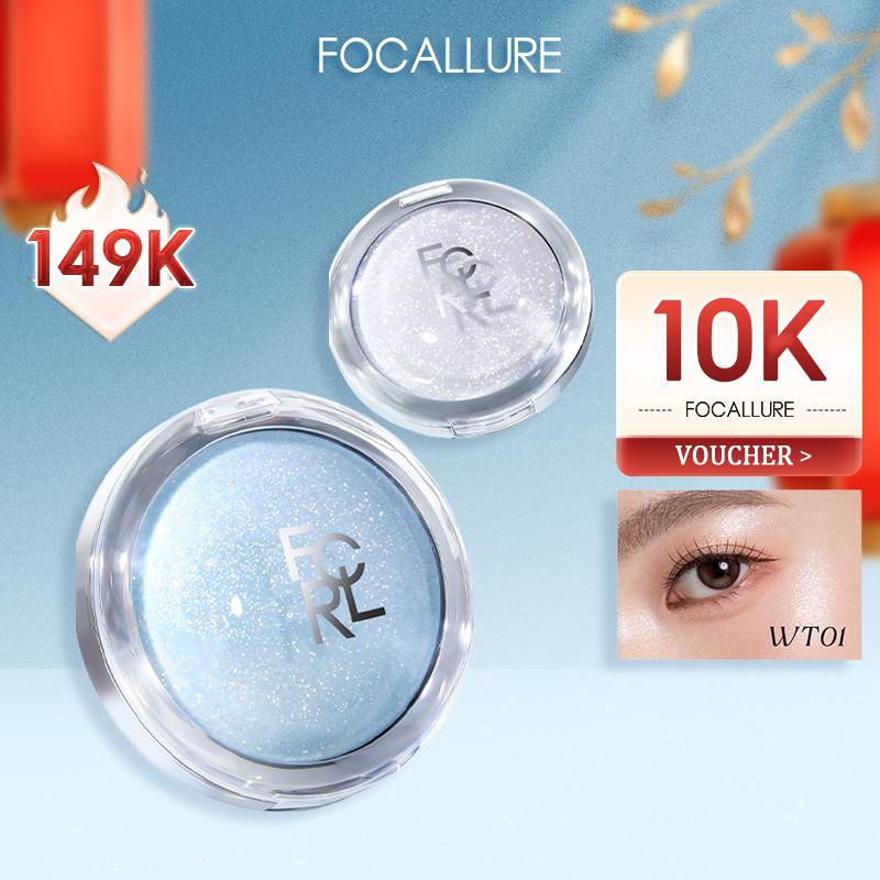  【Voucher 10k FOCALLURE GALAXY HIGHLIGHTER KẾT CẤU MOCHI MỀM MẠI 360° TỎA SÁNG LUNG LINH KHÔNG BẾT DÍNH 