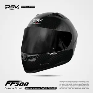 TERJAMIN HELM RSV FF500 CARBON GLOSSY PAKET GANTENG - Full Face Motorcycle