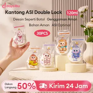 ANGEL MOMMY Kantong ASI Sekali Pakai 120ml 30pcs Breastmilk Storage Bag Kantung ASI Kantong Asi Susu Bayi BPA FREE CND-120