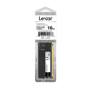 Lexar RAM PC UDIMM DDR5 5600 (PC 44800) Desktop Memori - 16GB LONGDIMM
