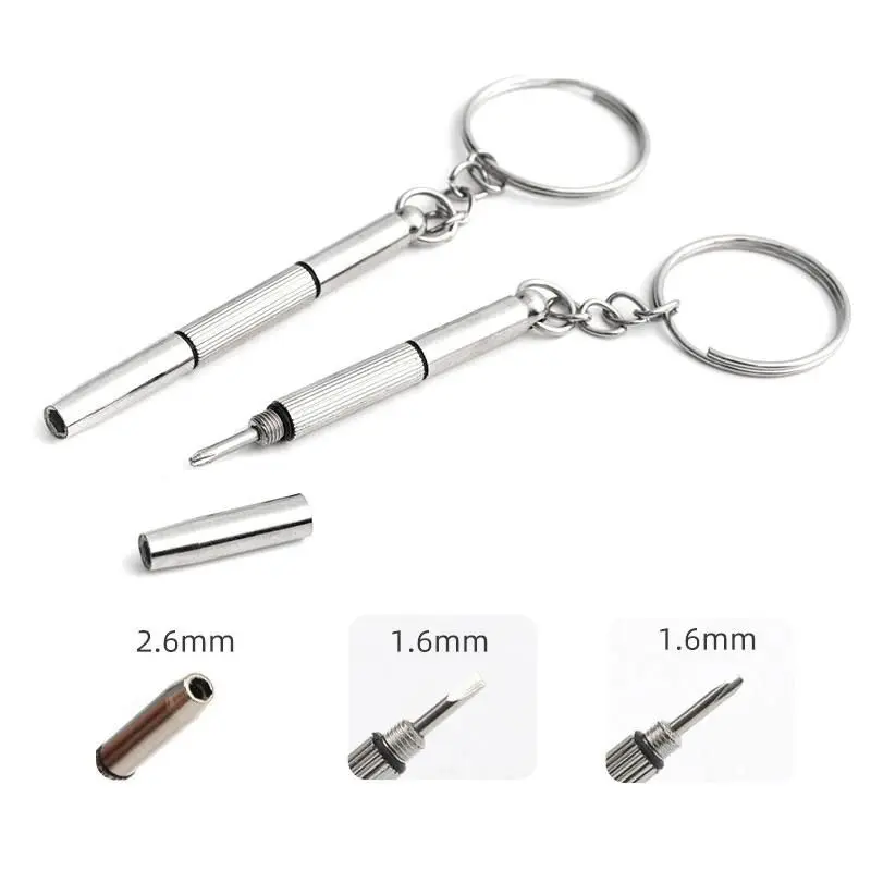 Gantungan Kunci Obeng Emergency Screw Driver Keychain JM 2