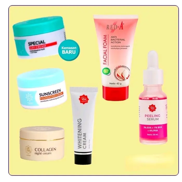 Viva Paket Skincare Wajah Flek Hitam Ampuh