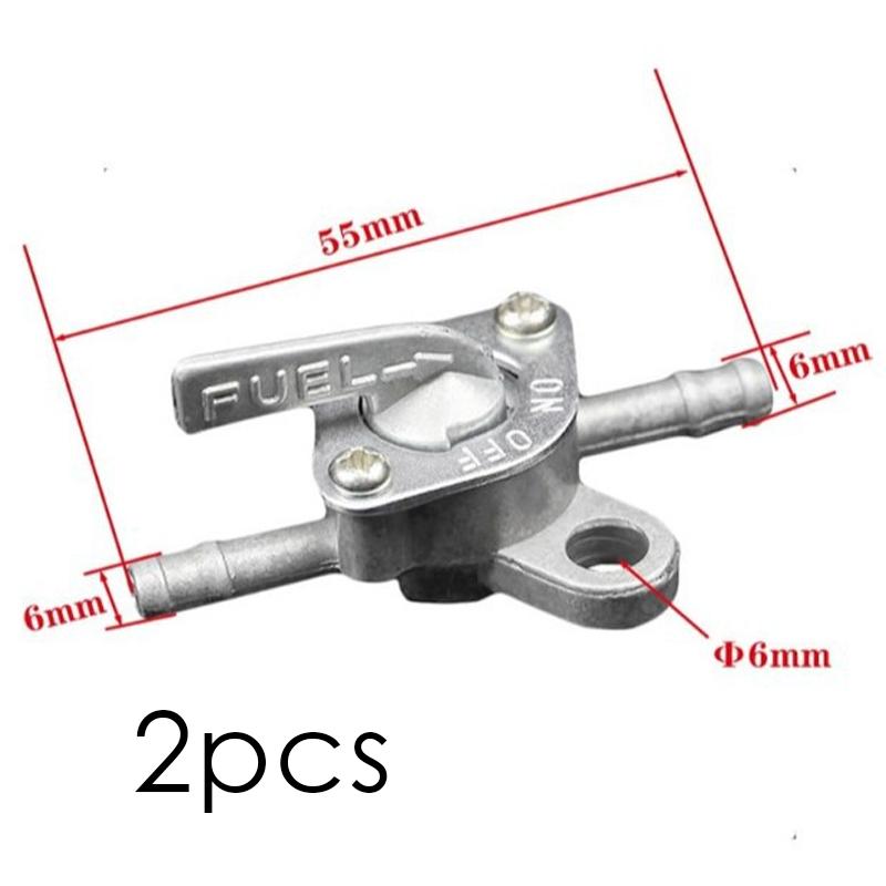 【SIAP】2Pcs Kran Bensin Motor Universal On Off Sakelar Oli Kart Aksesori Sepeda Motor Off-road ATV