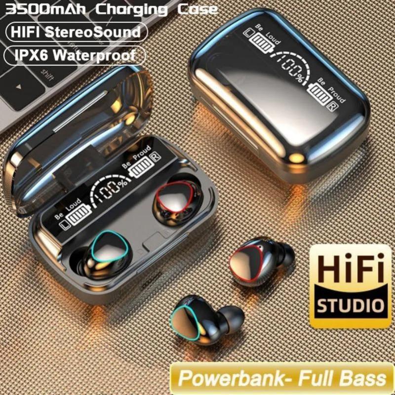 Tai nghe Bluetooth, M10, Công Suất Cao, Không Dây, Giảm Tiếng Ồn, Thời Lượng Pin Siêu Dài, Thích Hợp Cho Các Trò Chơi Thể Thao, TWS Và Thể Thao, Tai Nghe Nhét Tai