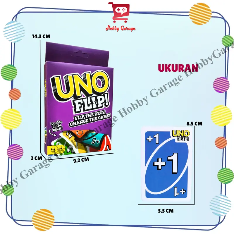 Uno flip card mainan kartu keluarga 1