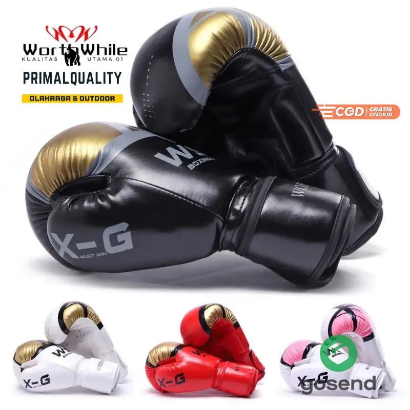 Sarung Tangan Kickboxing untuk Pria Wanita PU Karate Muay Thai Guantes De Boxeo Pertarungan Bebas MMA Sanda Latihan Peralatan Anak-anak Dewasa Primal WOESAD Sarung Tangan Tinju MMA UFC Boxing Muay Thai Glove - WSD-85 Kualitas Tinggi Sarung wsd MuayTh