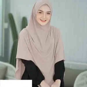 BERGO INSTAN SYRIA MALAY UK XXL JERSEY PREMIUM / HIJAB INSTAN TANPA PAD SUPER JUMBO PART 3