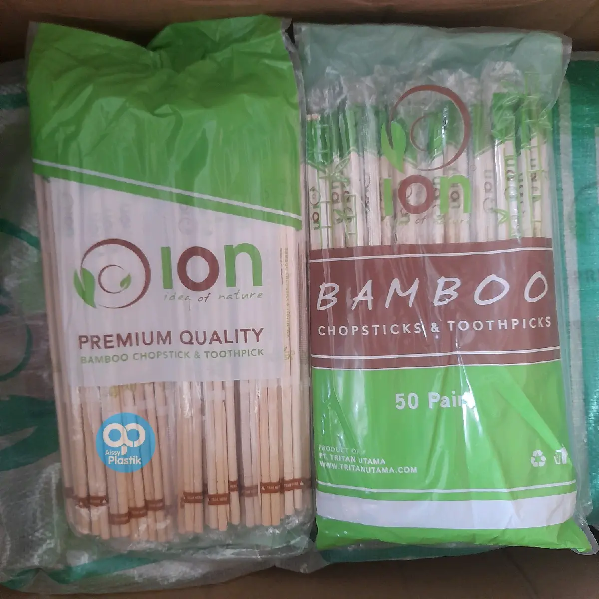 sumpit bambu premium isi 50 pasang