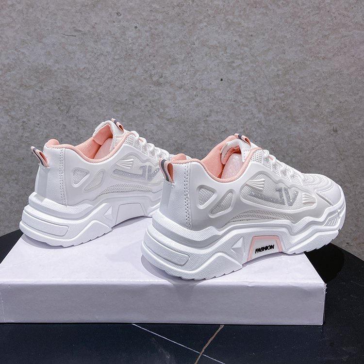 Cani "Free Box" (Size 37 - 42) Jiwoo Sepatu Wanita Sneakers Bertali Kasual Fashion Sport Anti Slip 9003 6