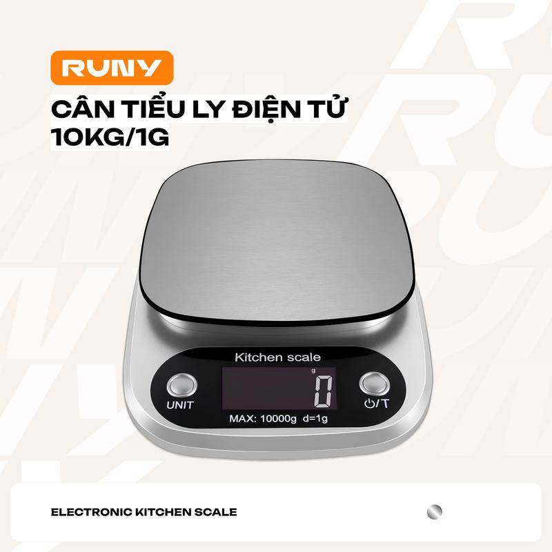 Cân Tiểu Ly Định Lượng Điện Tử Thông Minh Mặt Cân Inox - Ổn Định & Chính Xác -…