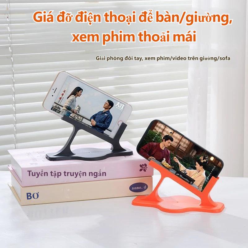 Giá đỡ điện thoại nằm ngang - Giải phóng đôi tay, hỗ trợ xem phim thoải mái khi…