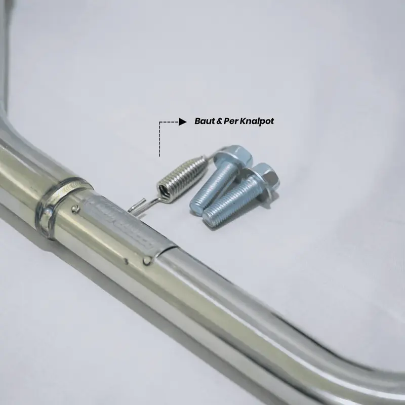 KNALPOT TZM PROJECT STD - NON SS PRO YAMAHA SERIES 5