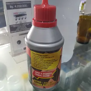 LOWKOS Cairan Ban Tubles 350ml Anti Ranjau Paku Menambal Otomatis Cepat Kering Red Edition 100% Original Product untuk Ban Motor/Mobil