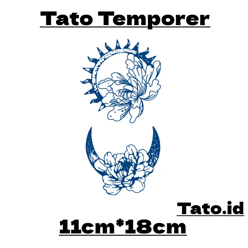 Premium Tattoo Temporary Tahan Lama 15 Hari Tato Temporer Semi Permanen 11x18 Cm Anti Air Cowo Cewe Keren Lengan Tangan Dada Kaki Motif Naga Jangkar Geisha Tulisan Minimalis Tato Kecil Waterproof Tatoo 3