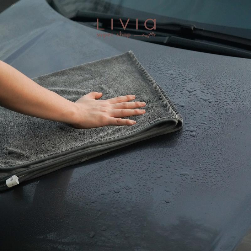 WATER MAGNET DRYING TOWEL LAP PENGERING CUCI MOBIL TWISTED LOOP MICROFIBER 600 GSM SEKALI USAP KERING SANGAT MENYERAP AIR ANTI BARET HALUS TEBAL 5