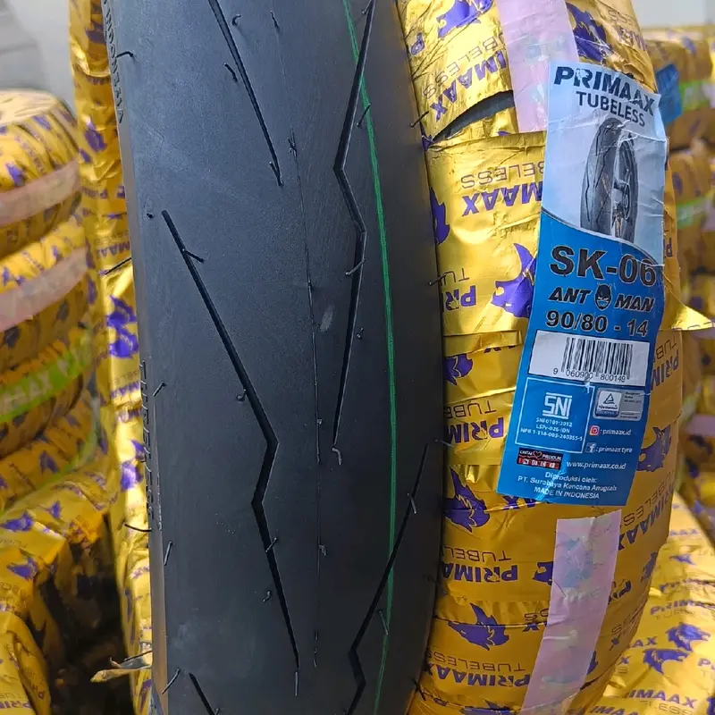 primax sk06 90/80 14" & 80/80 14" ban matic tubles donat medium compound 0