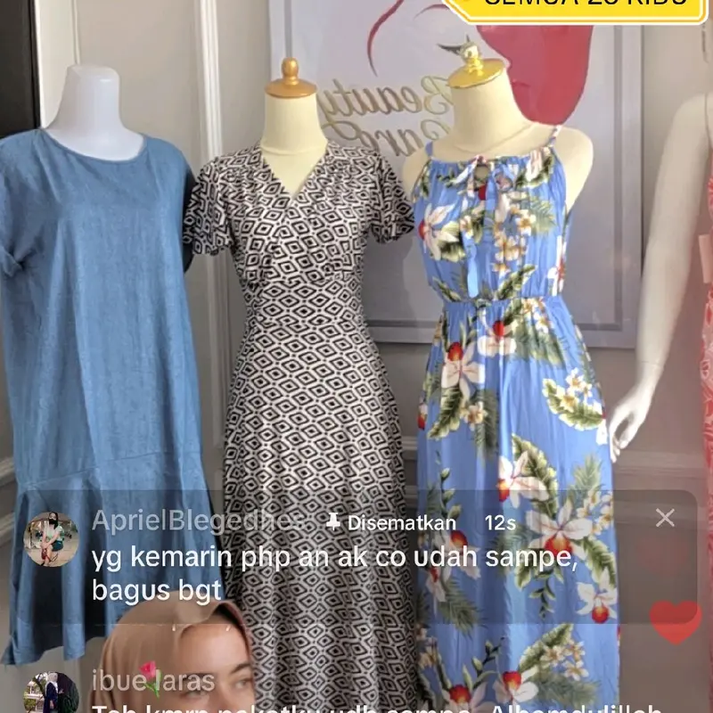 KODE CO  01-100 Pakaian Wanita Casual Gaun Pola Grafis Tema Bepergian - Baju, Dress Formal Motif Pantai 3