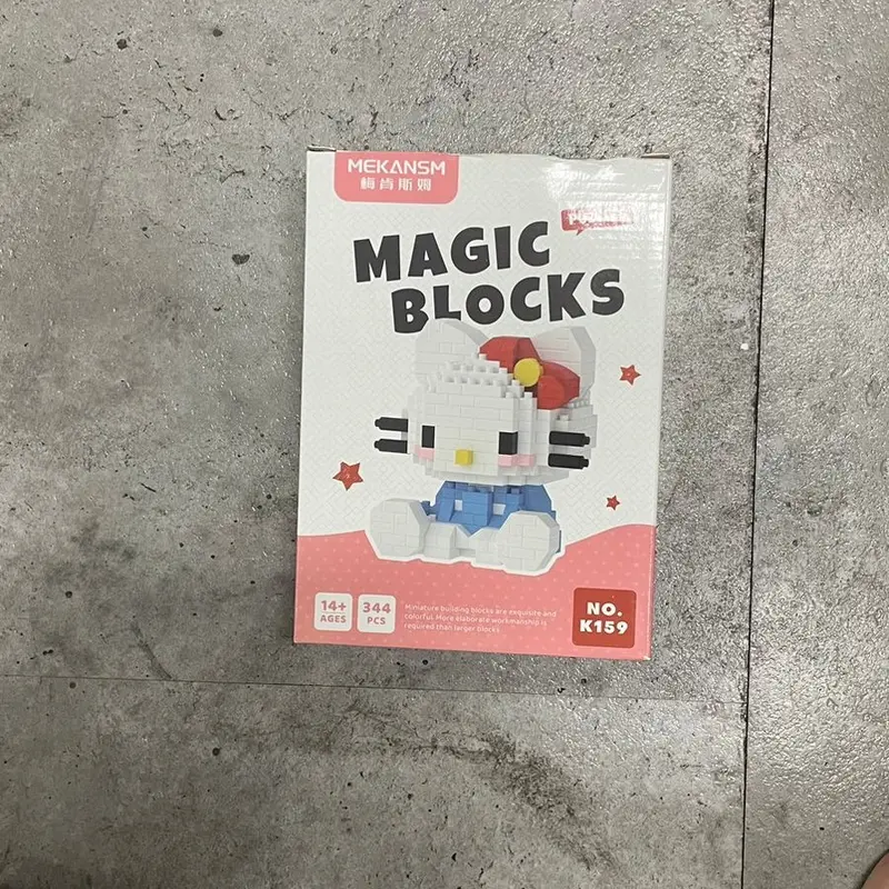 Nano Block Mainan Balok Karakter MAGIC BLOCK SANRIO Mainan Anak Edukatif 3D Puzzle Games Toys kuromi hello kitty melody 5