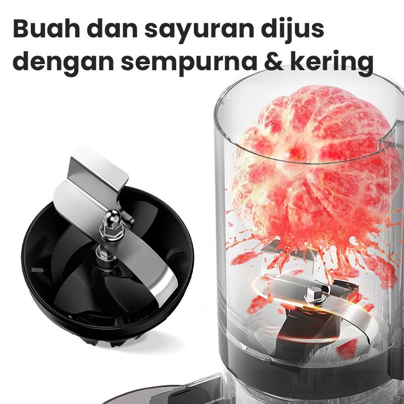 Mecoo Aesthetic Slow Juicer Extra Big Mouth Pengektrak Buah 4
