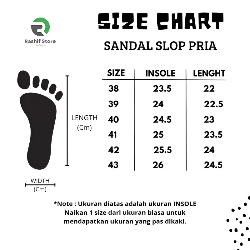 Sandal Selop Pria Kekinian RFS Motif Api Hitam Putih, Kasual dan Trendi - Shoes Karet PVC Sendal 3