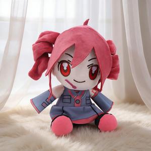 Peluche de Kasane Teto sentada, colgante de muñeca de algodón de 20 cm/7.87in, periférico de cantante virtual, accesorio de muñeca para fanáticos lindos y femeninos