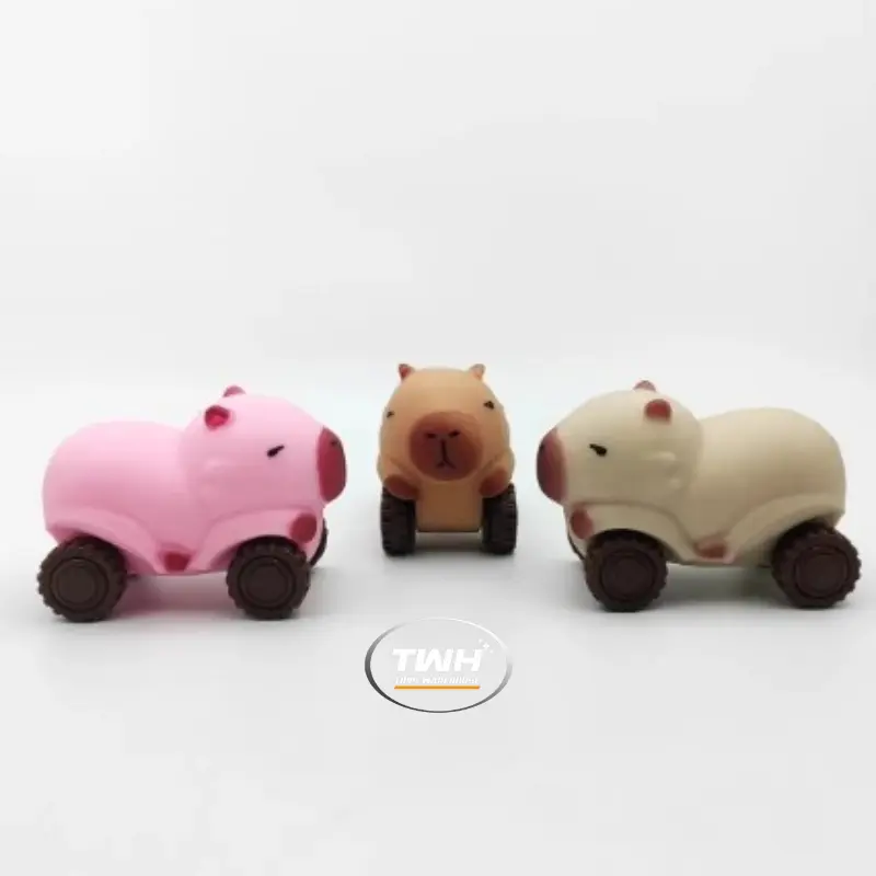 MAINAN KAPIBARA / CAPYBARA LUCU BISA BERUBAH BENTUK DITARIK DAN DICUBIT HADIAH LUCU UNTUK DIMAINKAN ANAK & DEWASA 4