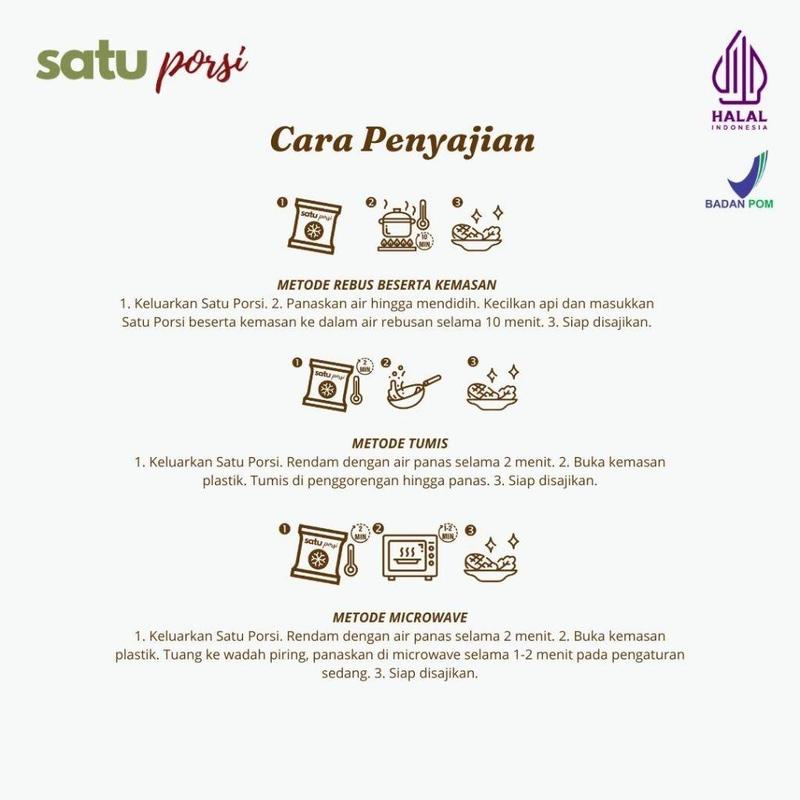 Satu Porsi Butter Luncheon Fried Rice | Frozen Food Ready Meal 4
