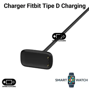 Ready - Charger Fitbit Tipe D Charging Kabel Usb Luxe Charge 5 6 Cable