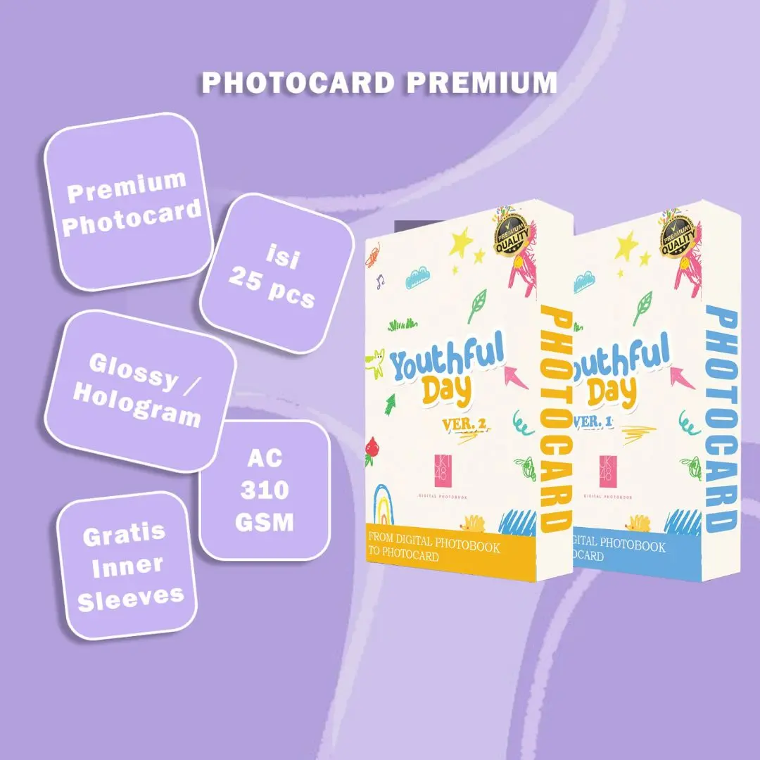 FLA Photocard JKT48 Youthful Day Premium isi 25 Sheet Foto