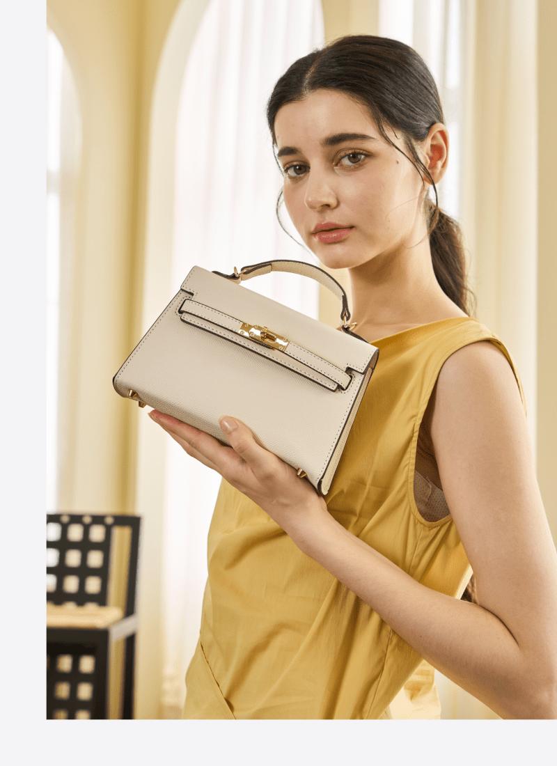 SeaGloca New Tas Bahu Messenger Wanita Texture Buaya No.252