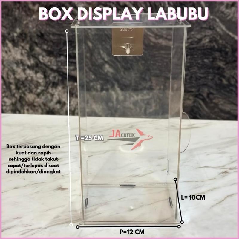 BOX DISPLAY LABUBU AKRILIK KOTAK LABUBU POPMART UPSET DUCK 6