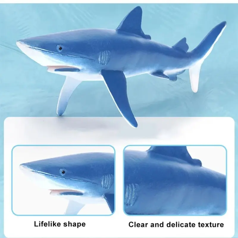 Mô Phỏng Động Vật Biển, Cá Mập Shark Cachalot, Tượng Người Cá PVC, Đồ Chơi Giáo Dục, Cá Voi, Hammerhead, Mô Hình Hành Động Đại Dương, Quà Tặng, Đồ Chơi 6