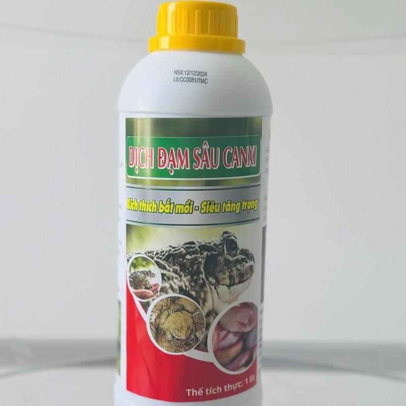 Dịch đạm sâu canxi siêu tăng trọng. kích bắt mồi.