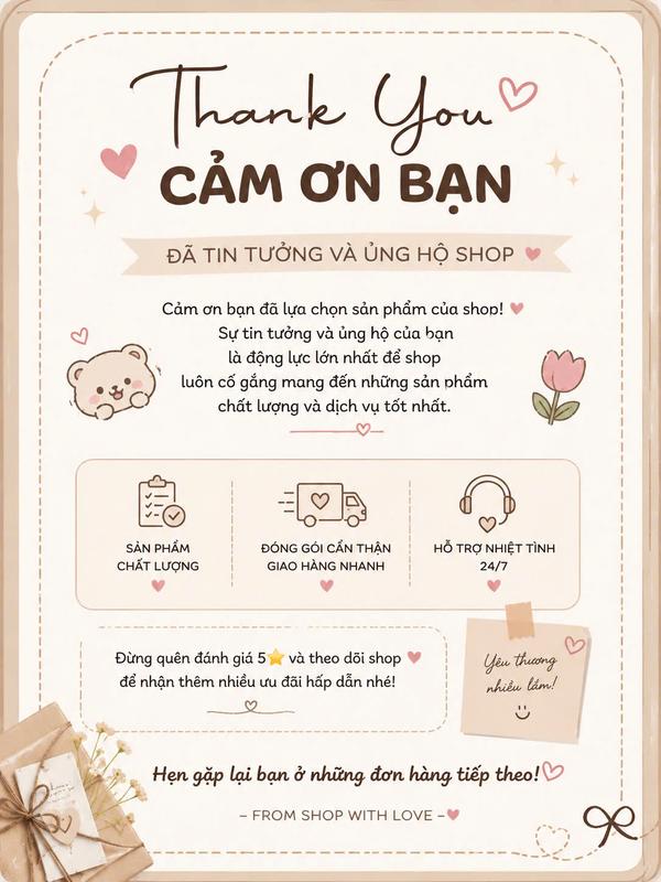Thiệp Cảm Ơn Khách Hàng Cao Cấp | Card Cảm Ơn Đơn Giản, Sang Trọng