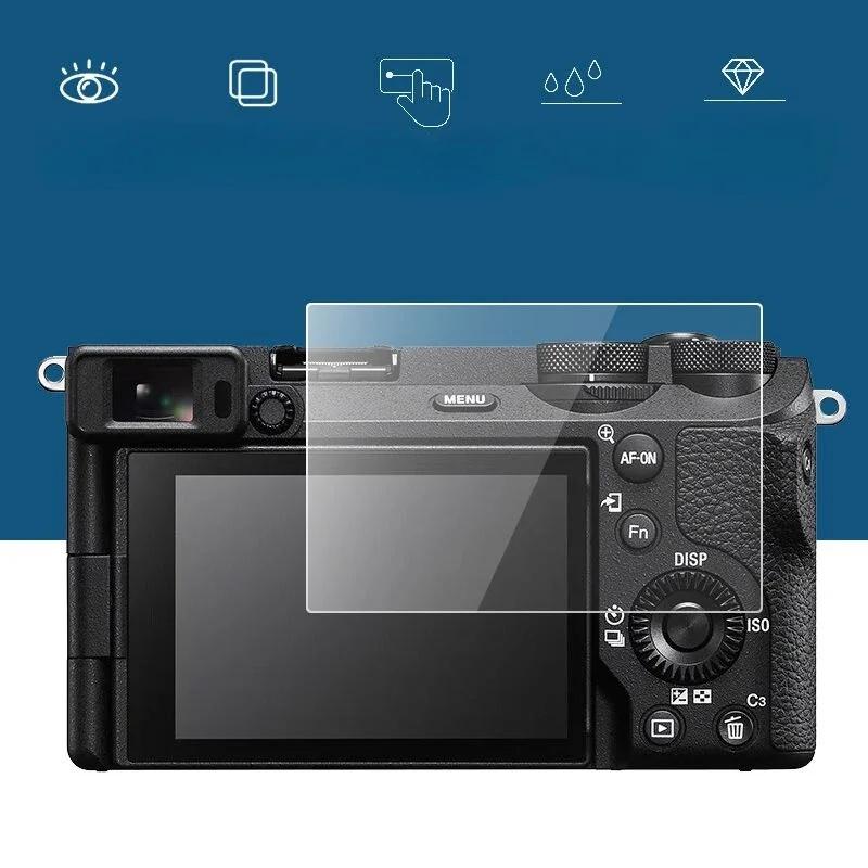 Bộ 2 miếng kính cường lực màn hình cho máy ảnh Sony A6700, A6400, A6300, A6000,…