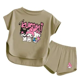 BAJU ANAK KUROMI ONE SET ANAK PEREMPUAN USIA 1-12 TAHUN 3