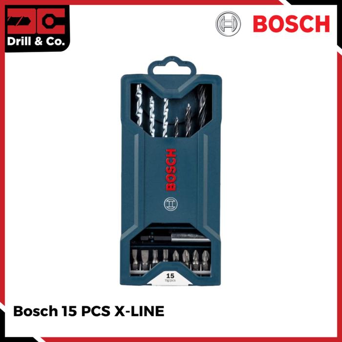Gambar Bosch 15 Piece X-Line Mata Bor Obeng Set dari Drill&Co Kota Administrasi Jakarta Barat Tokopedia