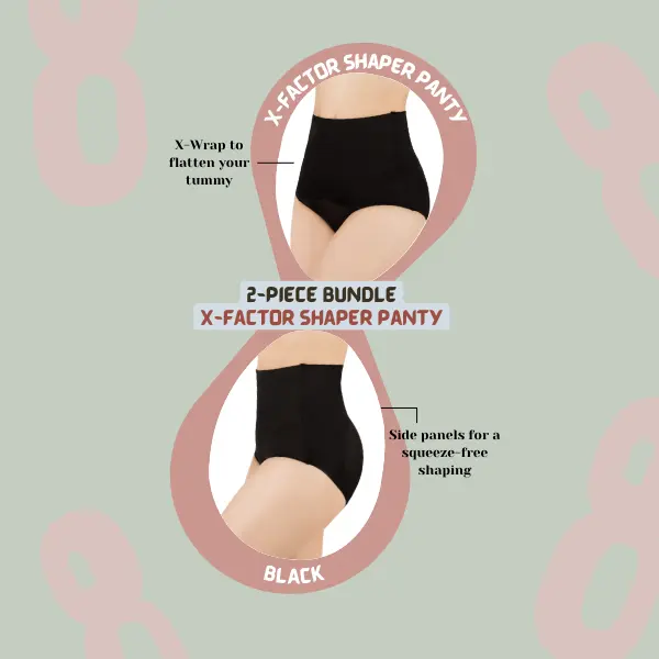 Mainichi X-Factor Shaper Panty 2 Pcs Bundle Deal
