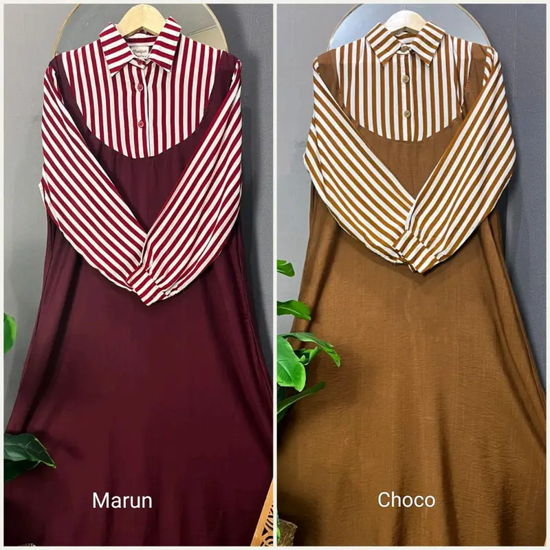 Kiyomi Dress +gamis kekinian + gamis wanita cantik 5