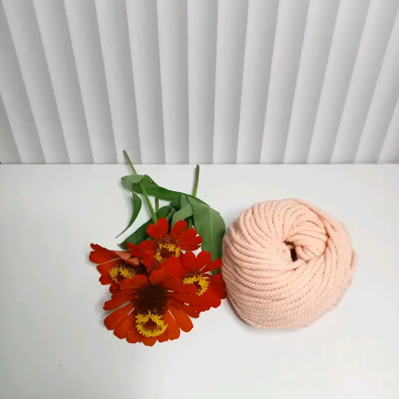 Tali Macrame 3 MM untuk Macrame Nahan Premium , lembut dan Tidak Berserabut berat 100 gr 2