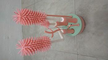 Product Review of Sikat Botol Bayi Bottle Brush Set / Sikat Botol Bayi Dengan Rak 5in1 Biru Green Pink from t**a m**a 0