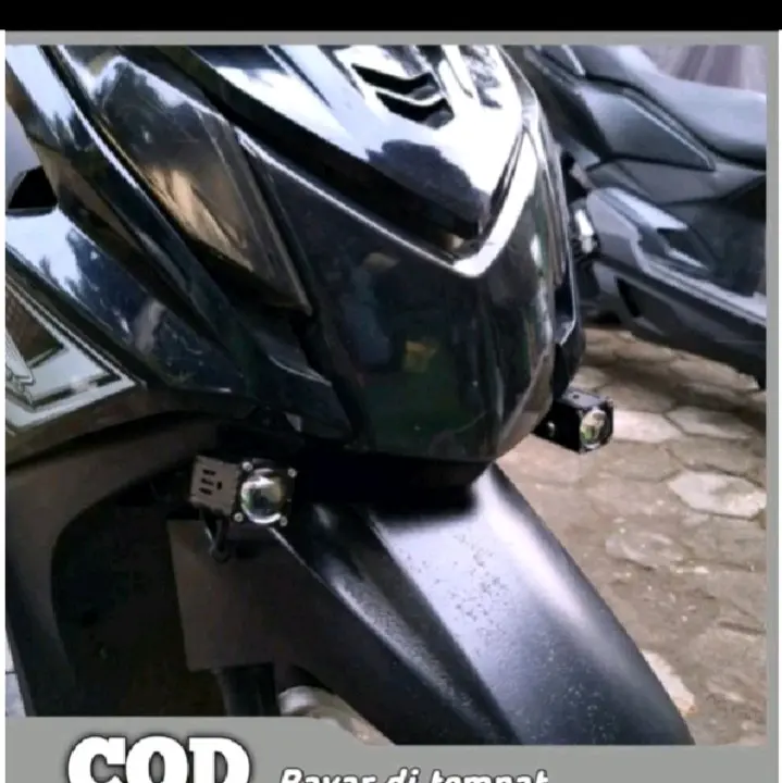 Breket Kolong Lampu Tembak Motor Beat Fi Breket Bracket  Dudukan Lampu  Tembak Kolong Foglam 2