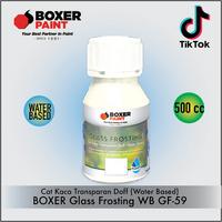 Gambar Cat Kaca Transparan Doff BOXER Glass Frosting WB GF-59 (500cc) dari Boxer Paint Official Store Kab. Sidoarjo 3 Tokopedia