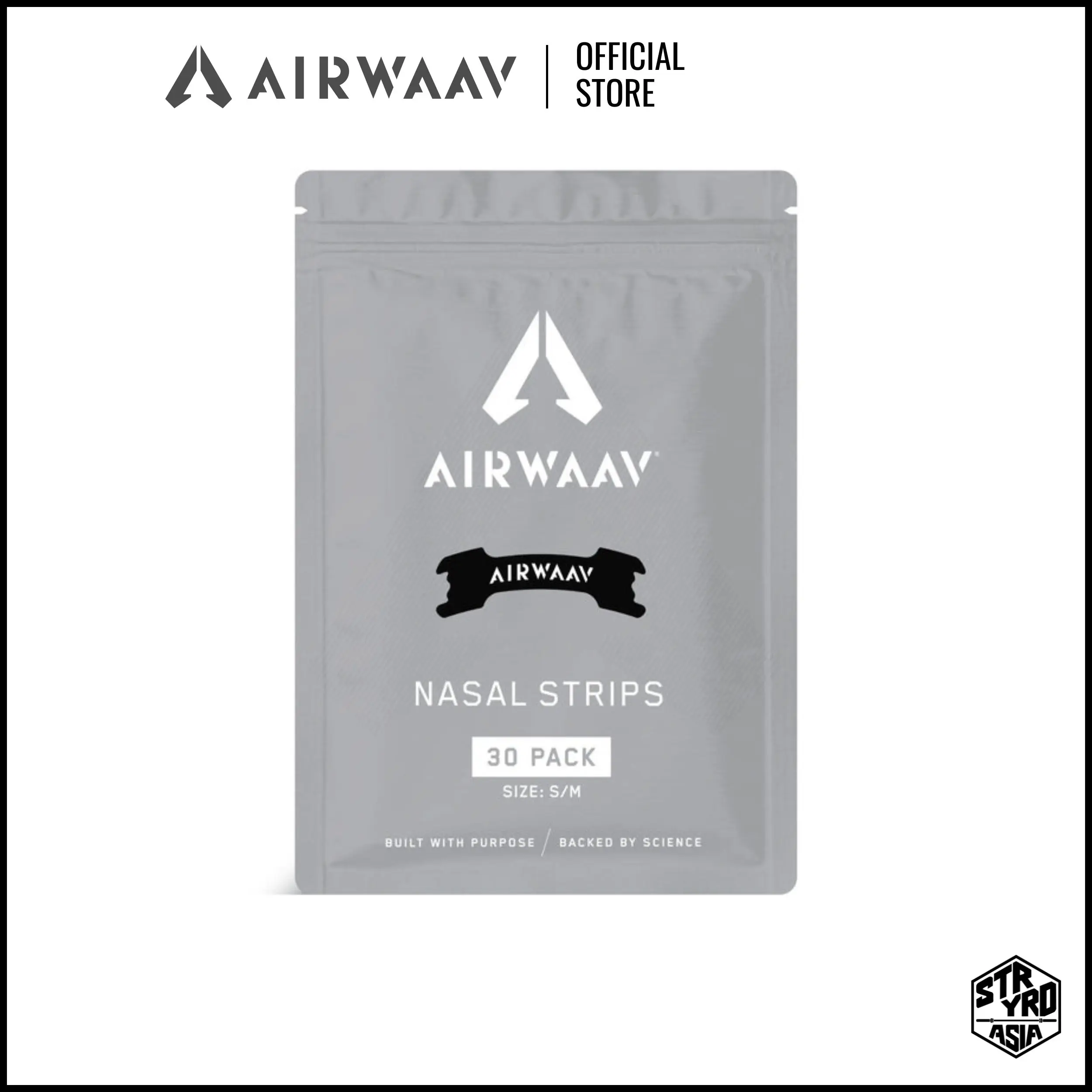 AIRWAAV Nasal Strips - Official Store. Made In The USA, Smoother More Efficient Breathing