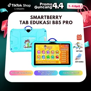 SMART2030 KIDS STUDY TAB B85 pro SMARTBERRY / tablet edukasi / tab anak / tab belajar / tablet 7 inch / tablet gaming,tablet RAM 4/128GB Biru Pink Pendidikan Set Hadiah Bluetooth Kamera