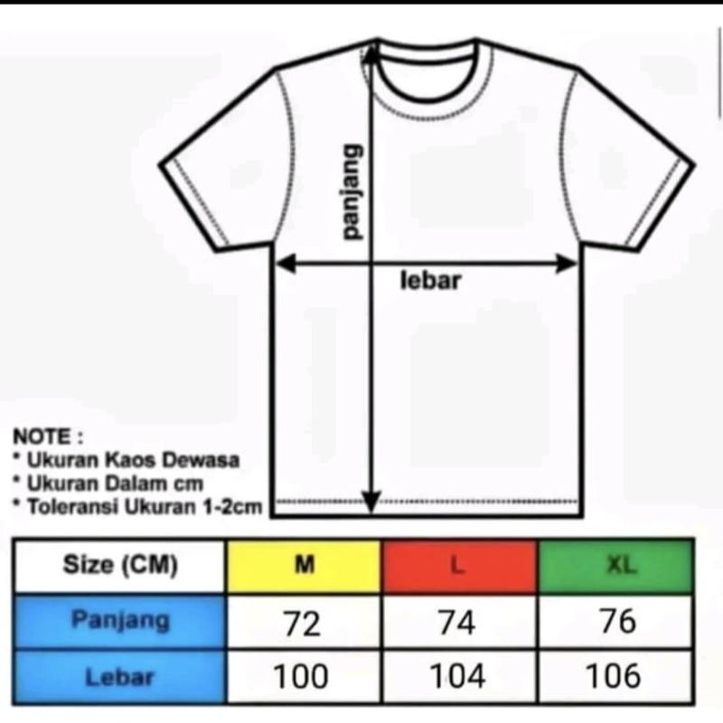 Product Introduction of PAKET 2 PCS 50 RIBU KAOS MOTIF SIMPLE  TERMURAH SPESIAL PROMO SIZE M,L, XL, XXL, XXXL SEMI KATUN PREMIUM PRIA WANITA DEWASA KAOD DISTRO Oblong Baju Pendek Unisex Atasan 0